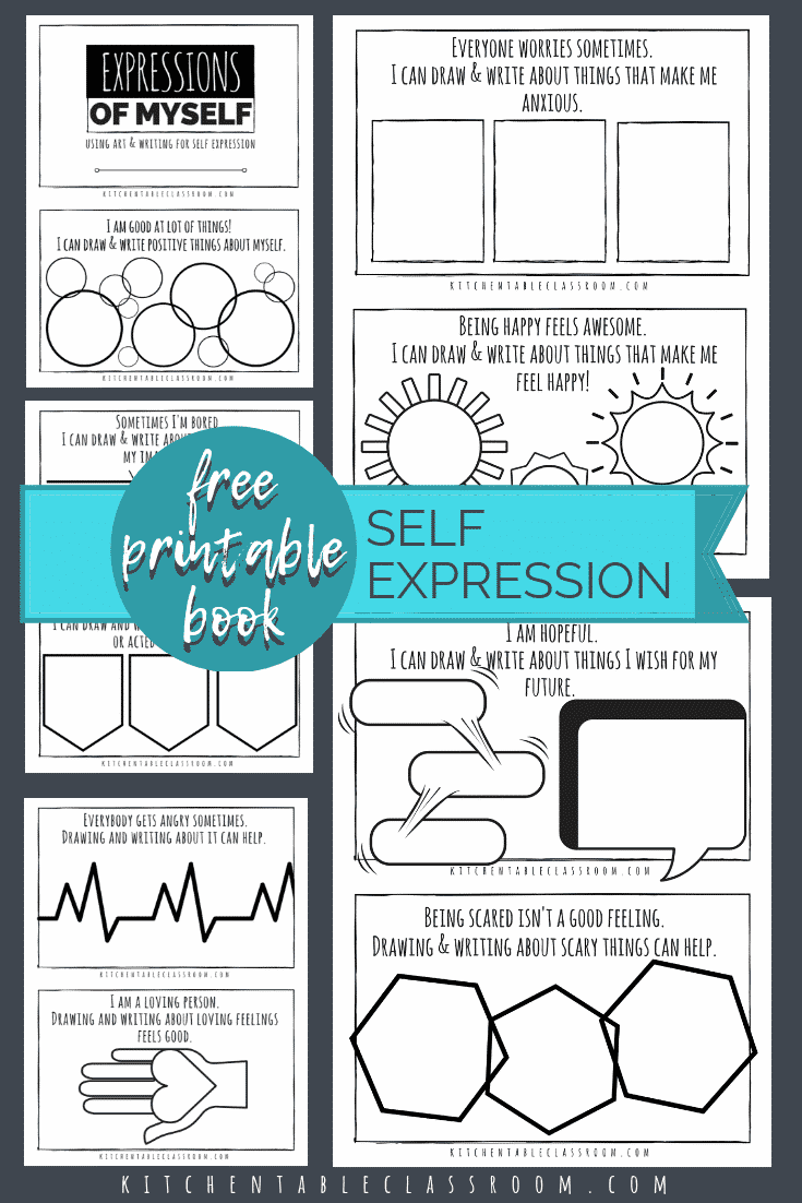 Self Esteem Worksheets Self Esteem Activities Self Expression For Kids 