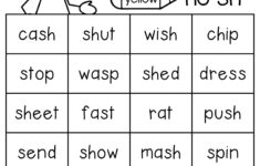 Free Printable Sh Worksheets Learning How To Read