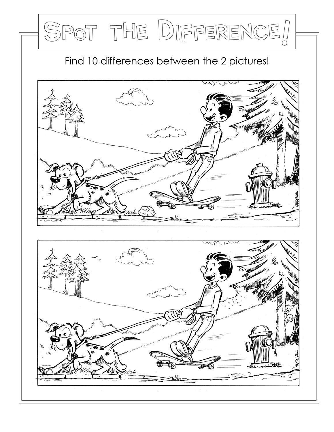 Spot The Difference Worksheets Spot The Difference Printable Hidden 