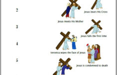 Stations Of The Cross Worksheets Drawn2BCreative