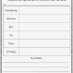 Summary Worksheets Printable 4th Grade