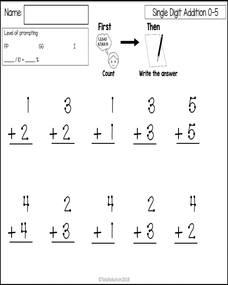 Free Printable 4th Grade Touch Math Worksheets Math Worksheets Printable