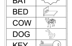 Kindergarten Homework Printable