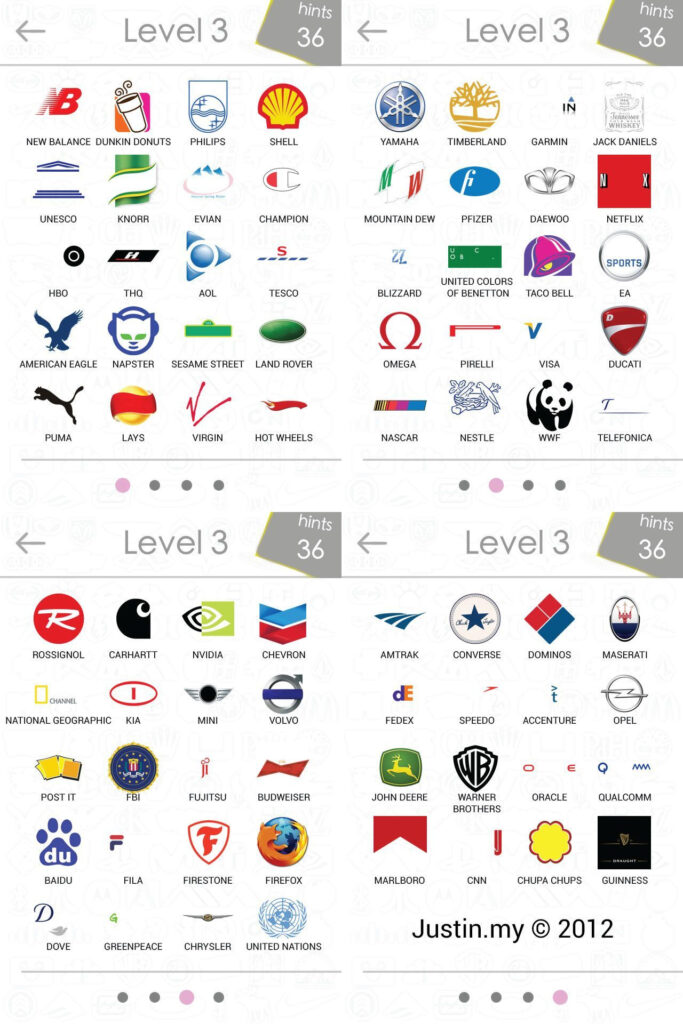 Worksheets Printable Logo Quiz And Answers | Ronald Worksheets