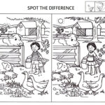 Worksheets Printable Spot The Difference Free