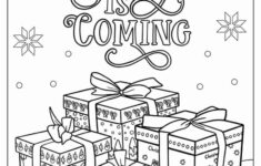 1,000 Christmas Coloring Pages (Free Pdf Printables) regarding Merry Christmas Coloring Worksheet