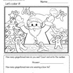 110 Christmas Activities And Worksheets Ideas | Christmas Intended For Free Printable Kindergarten Christmas Worksheets