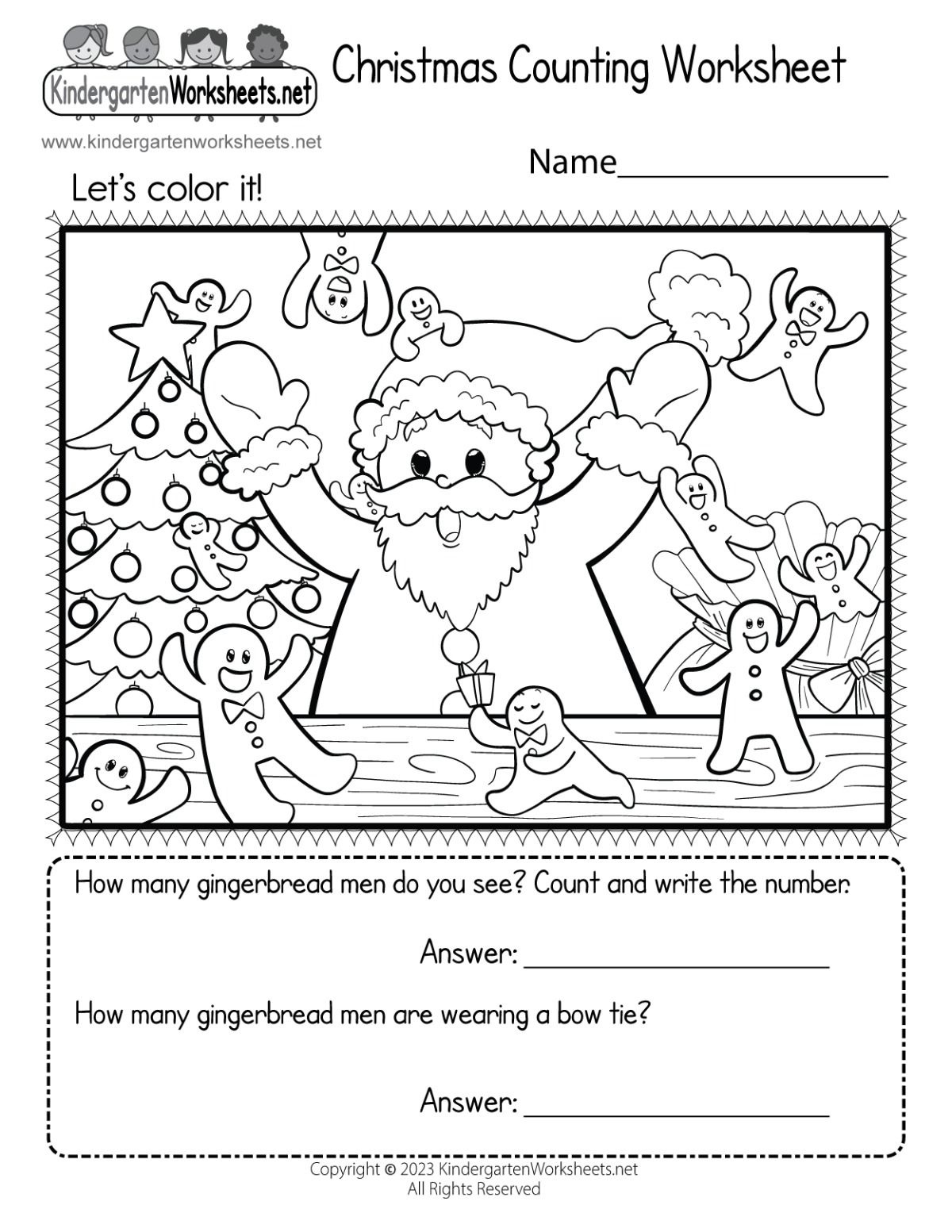 110 Christmas Activities And Worksheets Ideas | Christmas intended for Free Printable Kindergarten Christmas Worksheets