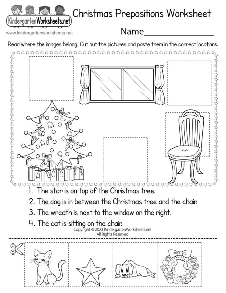 Phonics Christmas Worksheets Printables