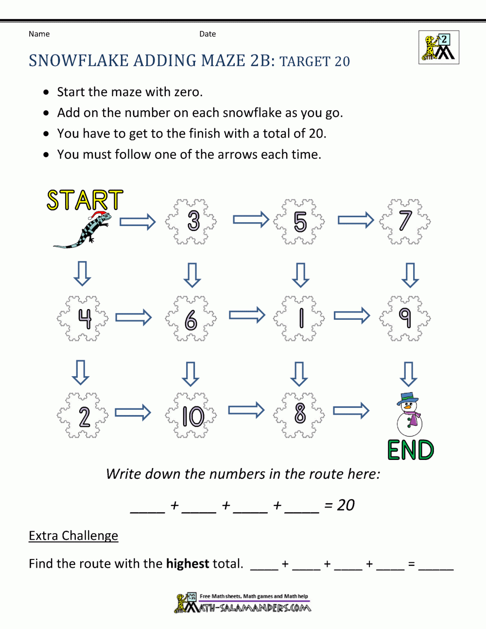 2Nd Grade Christmas Math Worksheets in Second Grade Christmas Worksheets