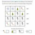 3Rd Grade Christmas Math Worksheets In Free Christmas Worksheets For Third Grade