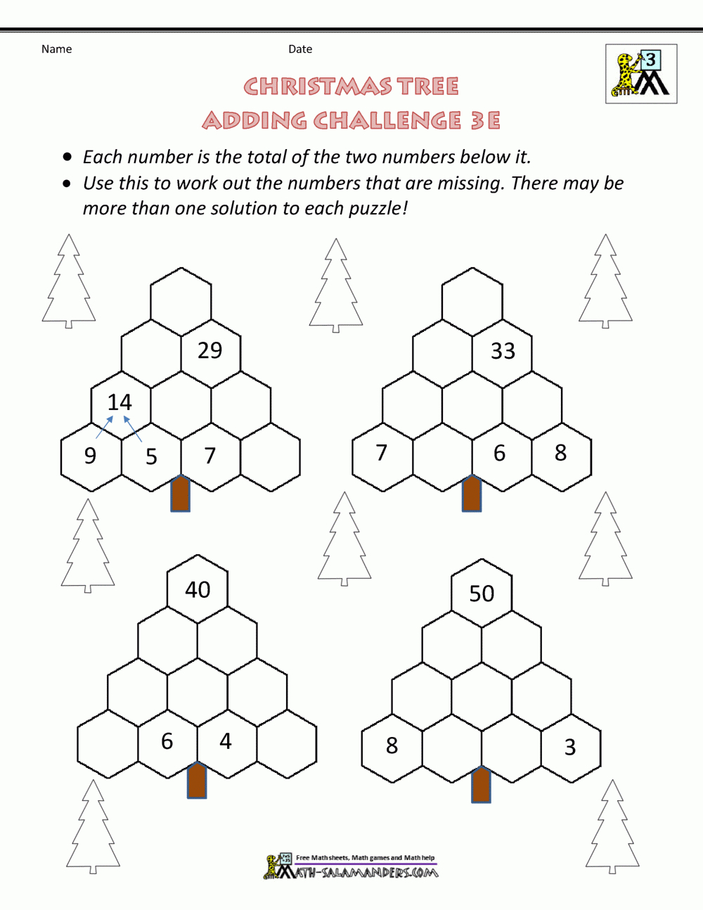 3Rd Grade Christmas Math Worksheets regarding Free Christmas Worksheets For Third Grade