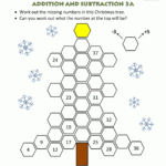 3Rd Grade Christmas Math Worksheets Regarding Free Christmas Worksheets For Third Grade