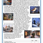 A Christmas Carol | Christmas Reading Comprehension, Reading With Worksheet A Christmas Carol