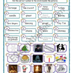 A Christmas Carol´charles Dickens Match Up Activity.   Esl Throughout Worksheet A Christmas Carol