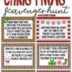 Best Ever Christmas Scavenger Hunt   Play Party Plan   Worksheets Regarding Super Teacher Worksheets Christmas Scavenger Hunt