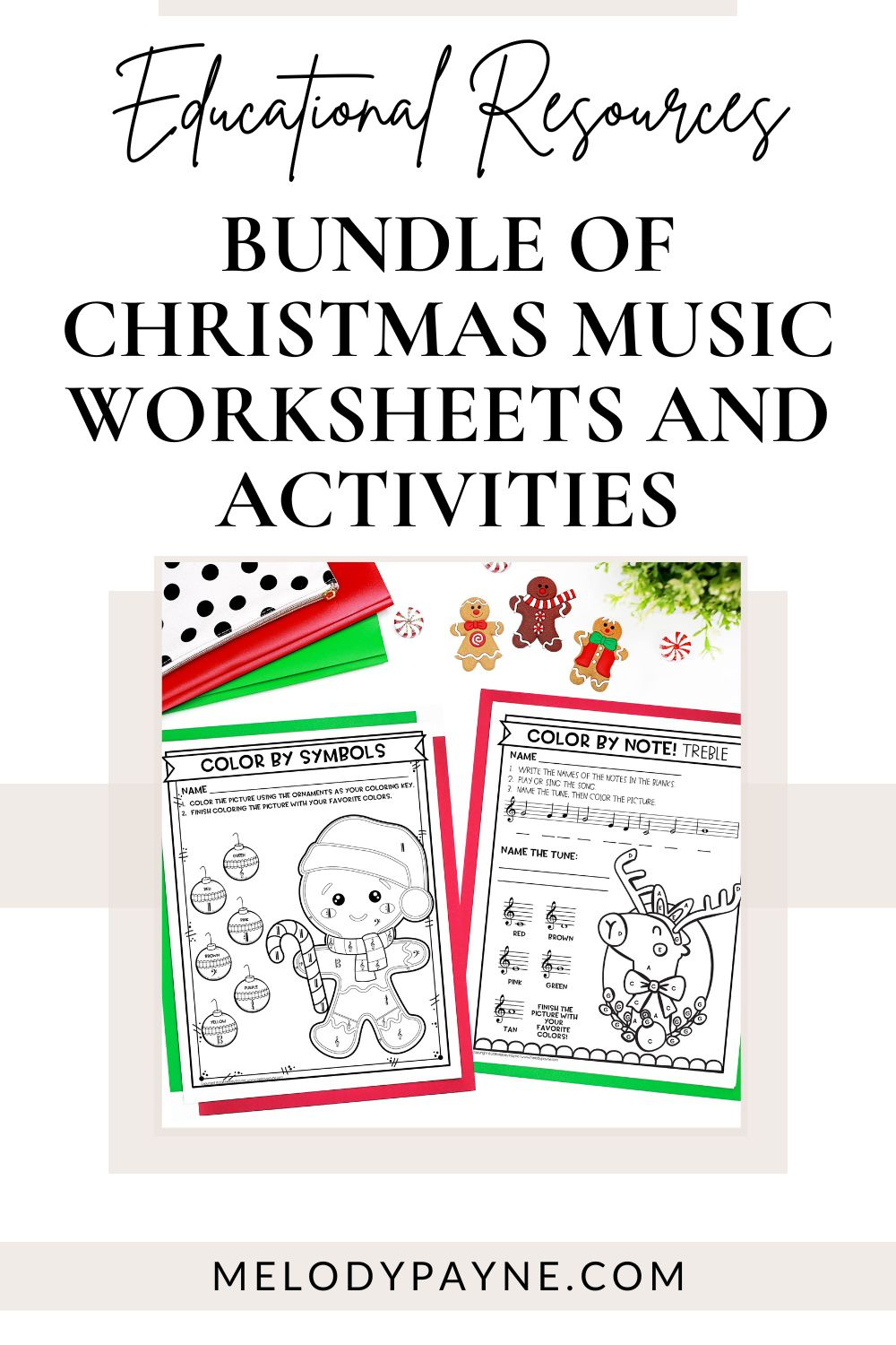 Bundle Of 4 Awesome Christmas Music Worksheets And Activities within Free Christmas Music Worksheets