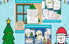 Christmas Activity Packet with Diagnosing Christmas Worksheet Answers