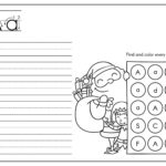 Christmas Alphabet Tracing Worksheets   Kids Activity Zone With Free Printable Christmas Alphabet Worksheets