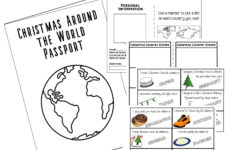 Christmas Around The World For Kids Activities -- Homeschooling with regard to Free Christmas Around the World Worksheets