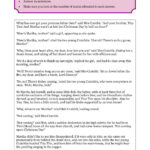 Christmas At The Cratchits|Comprehension Questions|Teachit Inside Reading Skills And Strategies Worksheet A Christmas Carol Answers