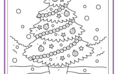 Christmas Colornumber Pages inside Math Christmas Coloring Worksheets
