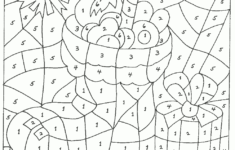 Christmas Colornumber Printables – Printable Coloring Pages within Free Color By Number Christmas Worksheets