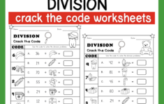 Christmas Crack The Code: Division Worksheets | Resources For in Crack the Code Christmas Worksheets