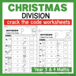 Christmas Crack The Code: Division Worksheets | Resources For Pertaining To Free Printable Christmas Division Worksheets