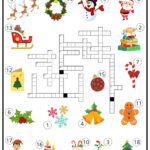 Christmas Crossword   Ezpzlearn With Regard To Worksheets Christmas Crossword