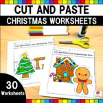 Christmas Cut And Paste Worksheets   United Teaching Pertaining To Free Printable Cut And Paste Christmas Worksheets