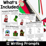 Christmas Ela Worksheets No Prep Reading Comprehension Writing With Ela Christmas Worksheets