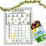 Christmas Graphing Worksheet | Count & Color (3 Free Printables) Inside Father Christmas Graphing Worksheet