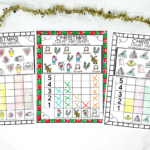 Christmas Graphing Worksheet | Count & Color (3 Free Printables) Throughout Father Christmas Graphing Worksheet