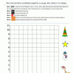 Christmas Math Activities With Regard To Free Printable Christmas Coordinates Worksheets