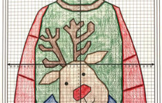 Christmas Math Activity - Ugly Sweaters Plotting Points - Mystery inside Ugly Christmas Sweater Plotting Grid Worksheet