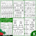 Christmas Math & Literacy Worksheets & Activities For Kindergarten Regarding Literacy Christmas Worksheets