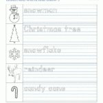 Christmas Math Worksheets For Kindergarten For Free Printable Kindergarten Christmas Worksheets