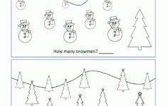 Christmas Math Worksheets For Kindergarten with regard to Kindergarten Christmas Math Worksheets Free