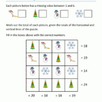 Christmas Math Worksheets Within Place Value Christmas Worksheets