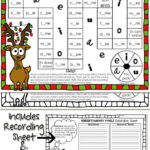 Christmas Reading Game Printable Intended For Fun Christmas Worksheets For 2Nd Grade