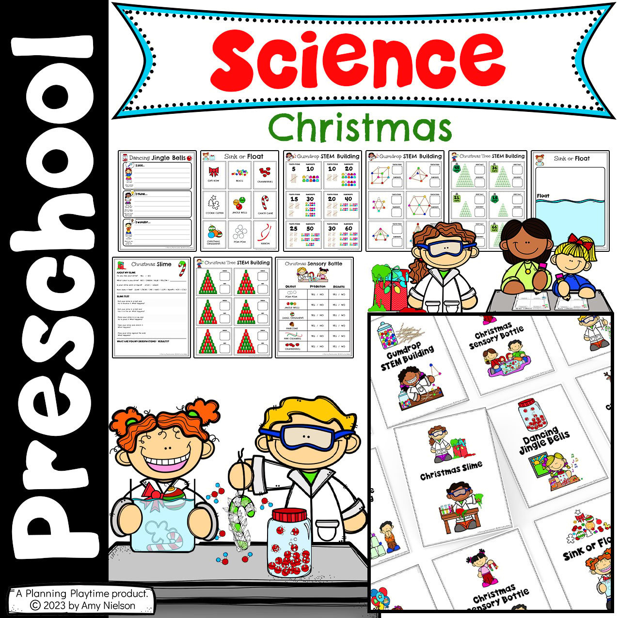 Christmas Science Experiments - Planning Playtime throughout Science Christmas Worksheets