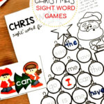 Christmas Sight Word Activities And Printable Games With Free Printable Christmas Sight Word Worksheets