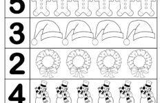 Christmas Themed Count And Color Worksheets (3 Printable Versions with regard to Counting Christmas Worksheets