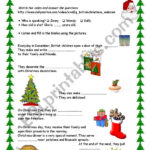 Christmas Traditions In Britain   Esl Worksheetclemad Within My Christmas Traditions Worksheet