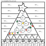 Christmas Tree Multiplication Coloring Sheets | Teachtastic Throughout Multiplication Color By Number Christmas Worksheets