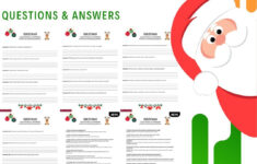 Christmas True Or False Worksheet – 20 Fun Questions With Answers with The Science of Christmas Question Worksheet