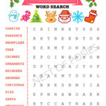 Christmas Word Puzzle Printables For Kids   Nest Of Posies For Free Christmas Puzzle Worksheets