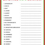 Christmas Word Scramble   10 Free Pdf Printables | Printablee Intended For Scrambled Christmas Super Teacher Worksheets