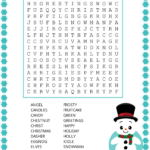 Christmas Word Search (Free Printable Pdf Puzzles) – Diy Projects Within Word Search Worksheets Christmas